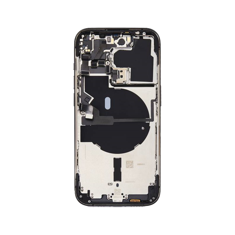 Back Housing Frame With Buttons & Charging Coil for iPhone 14 Pro