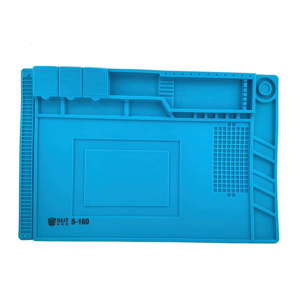 Blue Heat resistant Magnetic Phone Repair Mat