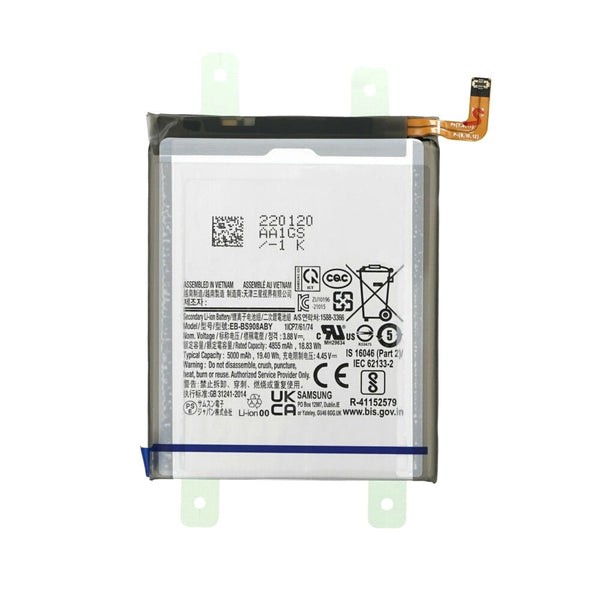 Replacement Battery for Samsung Galaxy S22 Ultra 5G EB-BS908ABY (Certified)